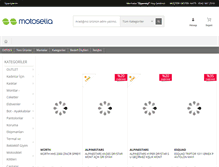 Tablet Screenshot of motosella.com